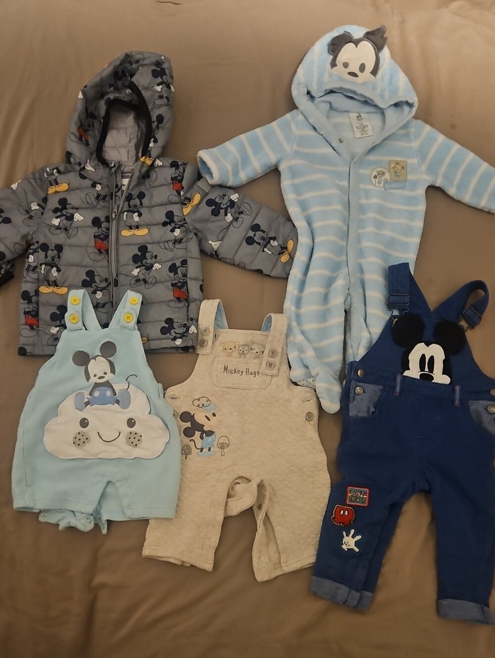 Disney- Baby Boy Mickey Onesies